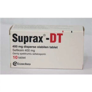 Suprax 400 Mg 10 Tabletten Eczacibasi