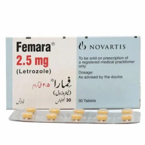 Femara Letrozole 2.5 Mg 30 Tabs Novartis