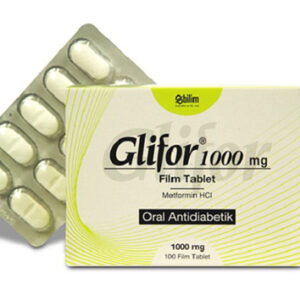 Glifor 1000 Mg 100 Tablets Bilim