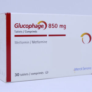 Glucophage 850 Mg 100 Tablets Merck