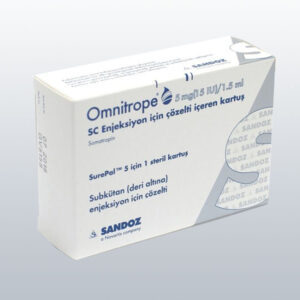 Omnitrope Somatropin 15 Iu (5mg) Sandoz